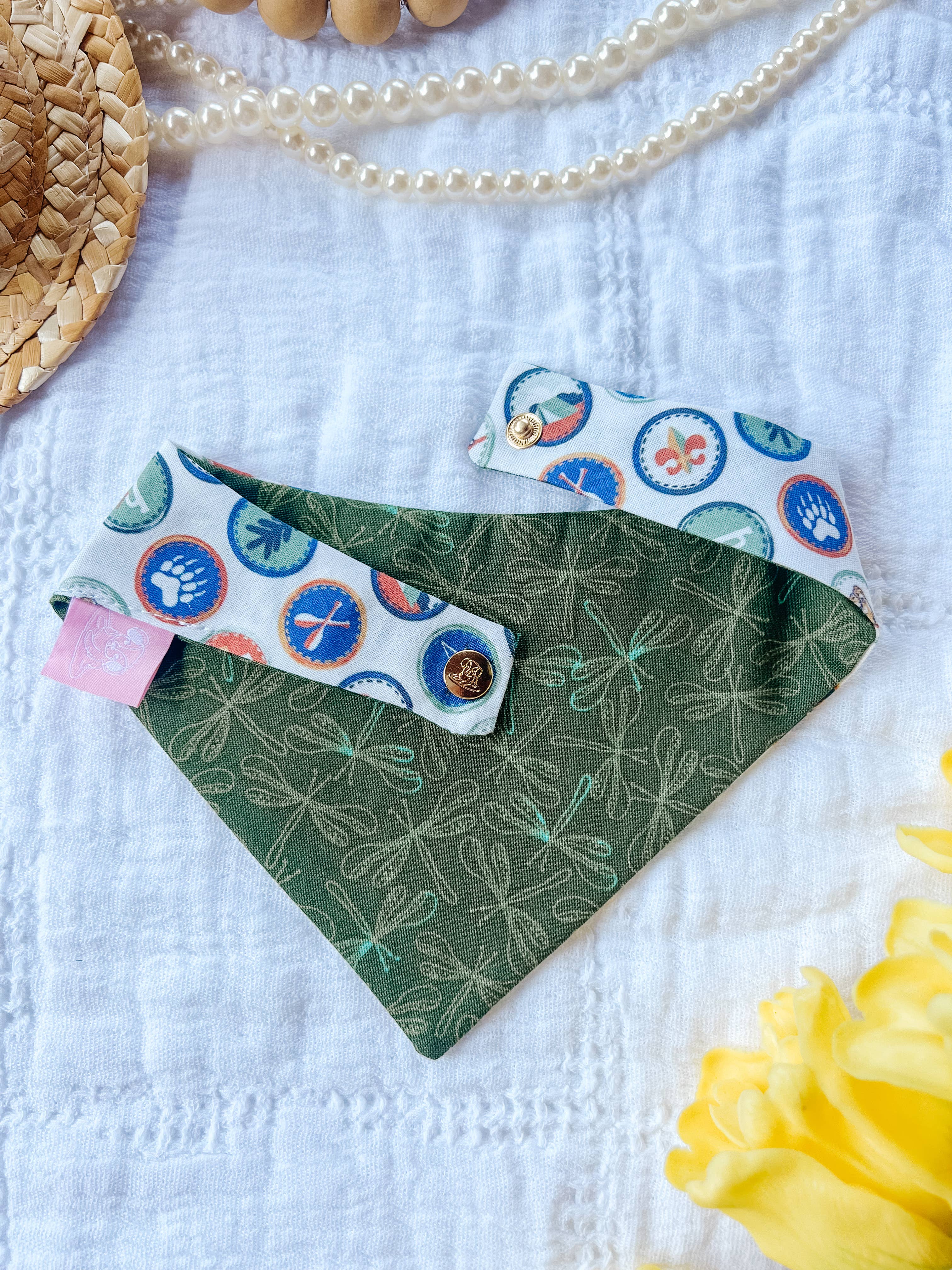 Hiking Buddy Snap-On Dog Bandana