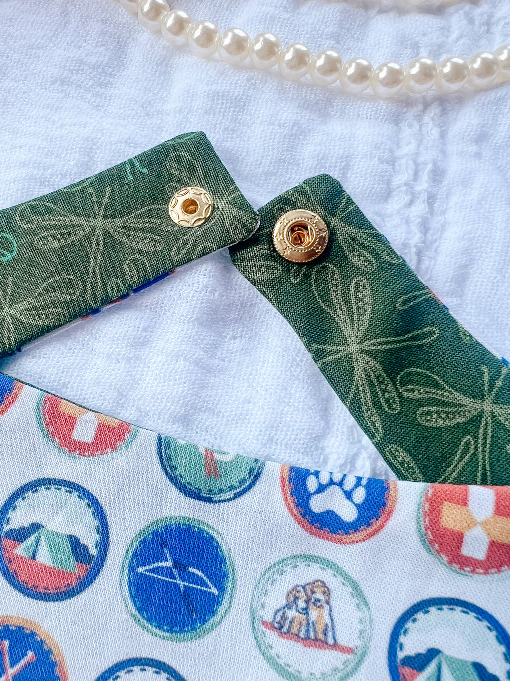 Hiking Buddy Snap-On Dog Bandana