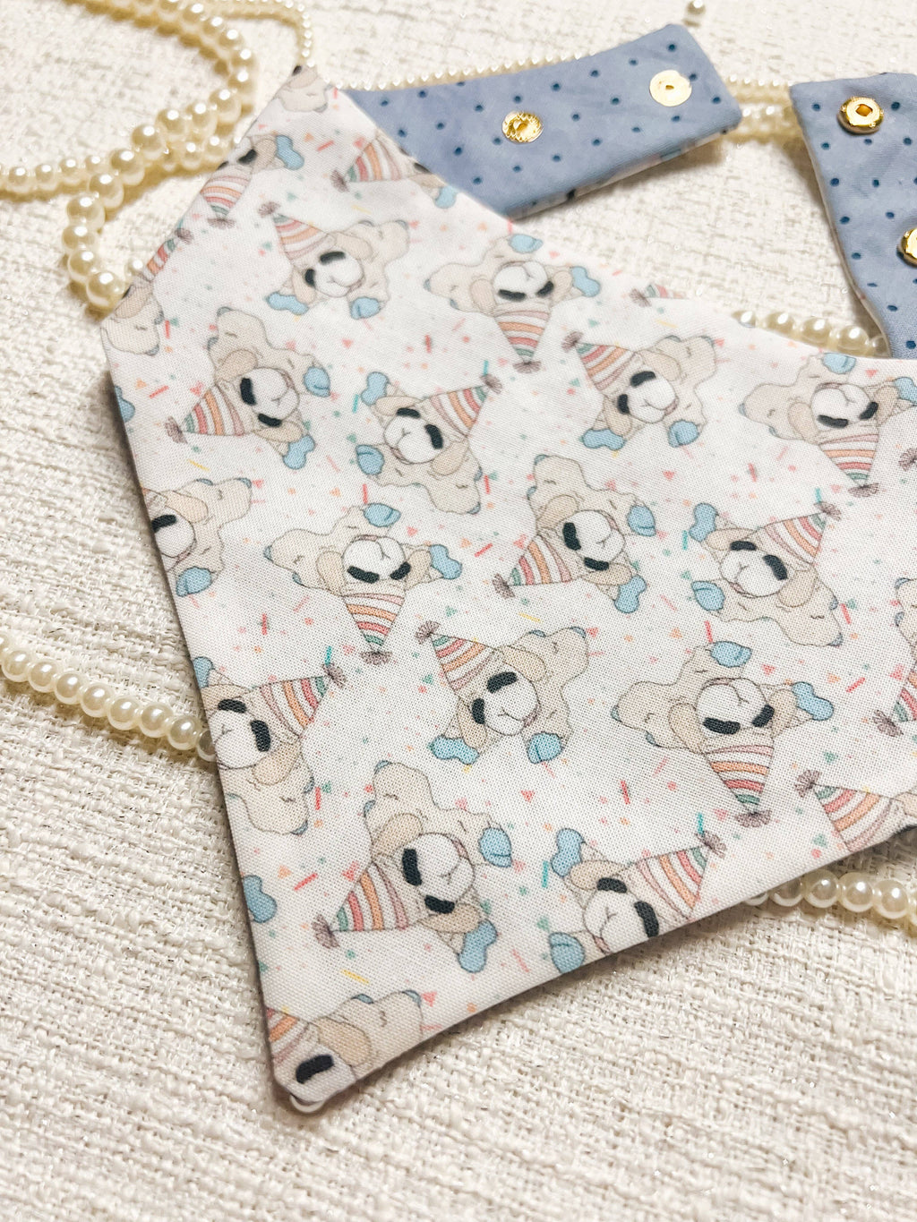 Birthday Party Lamb Dog Bandana
