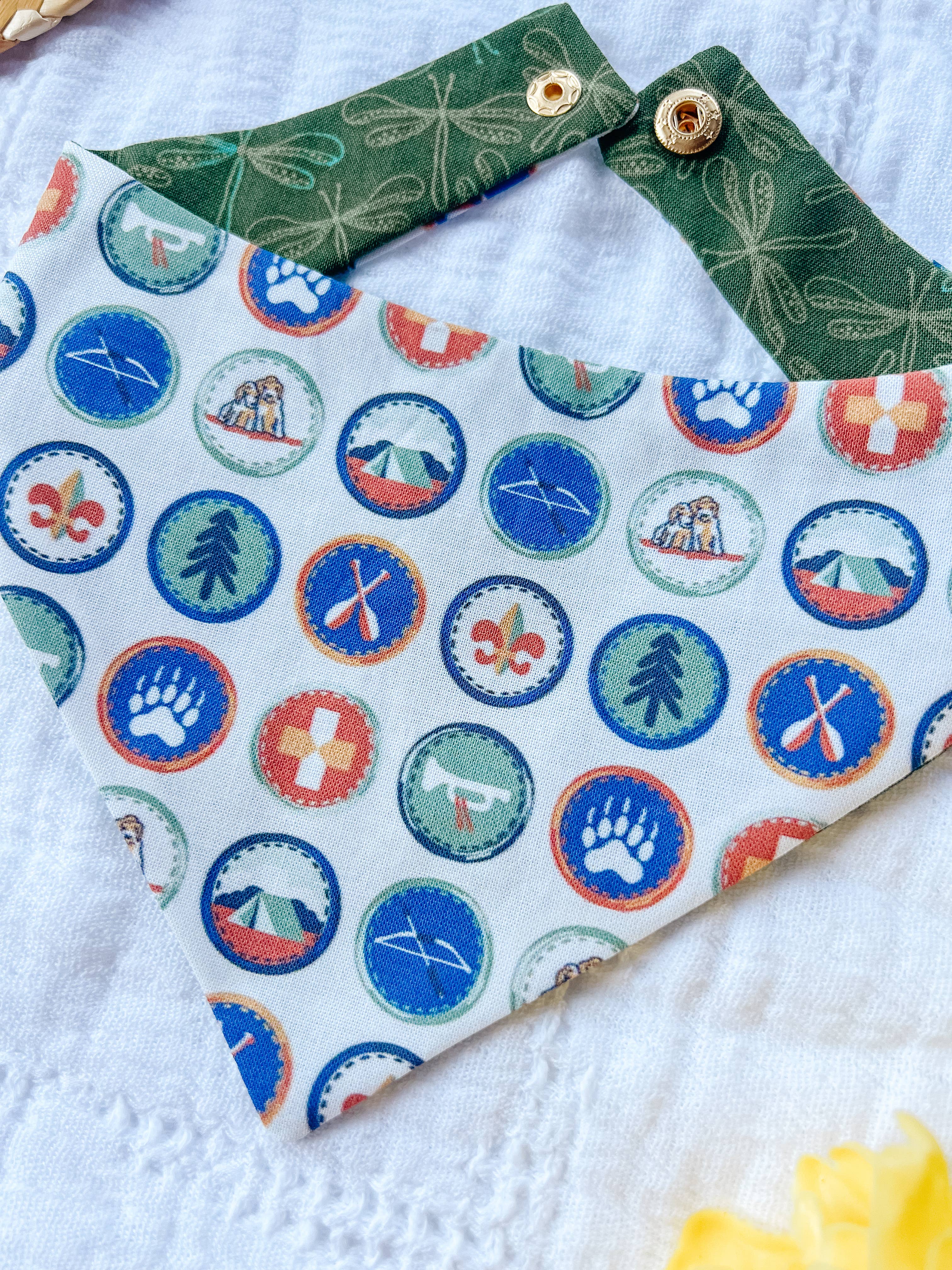 Hiking Buddy Snap-On Dog Bandana
